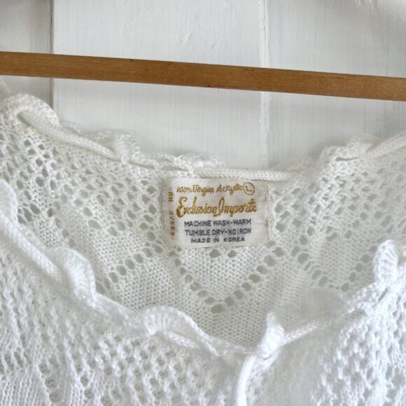 Vintage Knit Lacey Blouse - Picture 3 of 6